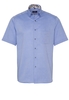 ETERNA KURZARM HEMD MODERN FIT OXFORD HELLBLAU UNIFARBEN