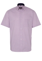 ETERNA KURZARM HEMD MODERN FIT PINPOINT ROT KARIERT