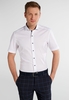 ETERNA KURZARM HEMD SLIM FIT STRETCH WEISS UNIFARBEN