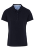ETERNA KURZARM POLOSHIRT MODERN CLASSIC UPCYCLING SHIRT PIQUÉ MARINE