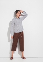 ETERNA LANGARM BLUSE FÜR GROSSE FRAUEN MODERN CLASSIC SATINBINDUNG