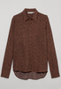 ETERNA LANGARM BLUSE MODERN CLASSIC BRAUN BEDRUCKT