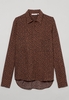 ETERNA LANGARM BLUSE MODERN CLASSIC BRAUN BEDRUCKT