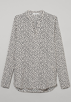 ETERNA LANGARM BLUSE MODERN CLASSIC CREME BEDRUCKT