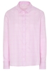 ETERNA LANGARM BLUSE MODERN CLASSIC FLANELL ROSA KARIERT