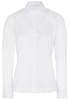 ETERNA LANGARM BLUSE MODERN CLASSIC JAQUARD WEISS STRUKTURIERT