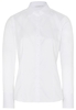 ETERNA LANGARM BLUSE MODERN CLASSIC JAQUARD WEISS STRUKTURIERT