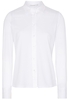 ETERNA LANGARM BLUSE MODERN CLASSIC JERSEY WEISS UNIFARBEN