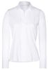 ETERNA LANGARM BLUSE MODERN CLASSIC JERSEY WEISS UNIFARBEN