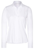 ETERNA LANGARM BLUSE MODERN CLASSIC JERSEY WEISS UNIFARBEN