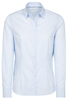 ETERNA LANGARM BLUSE MODERN CLASSIC POPELINE HELLBLAU UNIFARBEN