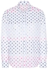 ETERNA LANGARM BLUSE MODERN CLASSIC POPELINE PINK/BLAU BEDRUCKT
