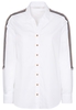 ETERNA LANGARM BLUSE MODERN CLASSIC POPELINE WEISS UNIFARBEN