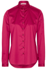 ETERNA LANGARM BLUSE MODERN CLASSIC SATINBINDUNG FUCHSIA UNIFARBEN