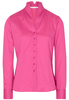 ETERNA LANGARM BLUSE MODERN CLASSIC SATINBINDUNG PINK UNIFARBEN