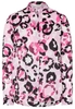 ETERNA LANGARM BLUSE MODERN CLASSIC SATINBINDUNG PINK/SCHWARZ/ROSE