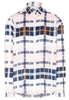 ETERNA LANGARM BLUSE MODERN CLASSIC SATINBINDUNG ROSA/WEISS KARIERT