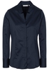 ETERNA LANGARM BLUSE MODERN CLASSIC SATINGEWEBE MARINE UNIFARBEN