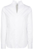 ETERNA LANGARM BLUSE MODERN CLASSIC SATINGEWEBE WEISS UNIFARBEN