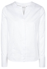 ETERNA LANGARM BLUSE MODERN CLASSIC SATINGEWEBE WEISS UNIFARBEN
