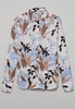 ETERNA LANGARM BLUSE MODERN CLASSIC SATINGEWEBE WEISS/BUNT BEDRUCKT