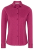ETERNA LANGARM BLUSE MODERN CLASSIC SLIM FIT JERSEY FUCHSIA UNIFARBEN