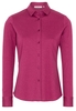 ETERNA LANGARM BLUSE MODERN CLASSIC SLIM FIT JERSEY FUCHSIA UNIFARBEN