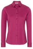 ETERNA LANGARM BLUSE MODERN CLASSIC SLIM FIT JERSEY FUCHSIA UNIFARBEN