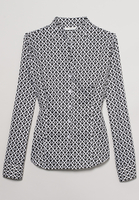 ETERNA LANGARM BLUSE MODERN CLASSIC SLIM FIT SATINBINDUNG