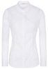 ETERNA LANGARM BLUSE MODERN CLASSIC SLIM FIT STRETCH WEISS UNIFARBEN
