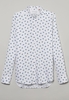 ETERNA LANGARM BLUSE MODERN CLASSIC UPCYCLING SHIRT OXFORD