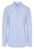 ETERNA LANGARM BLUSE MODERN CLASSIC UPCYCLING SHIRT OXFORD HELLBLAU