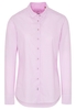 ETERNA LANGARM BLUSE MODERN CLASSIC UPCYCLING SHIRT OXFORD ROSA/WEISS