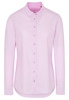 ETERNA LANGARM BLUSE MODERN CLASSIC UPCYCLING SHIRT OXFORD ROSA/WEISS