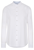 ETERNA LANGARM BLUSE MODERN CLASSIC UPCYCLING SHIRT OXFORD WEISS