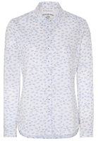ETERNA LANGARM BLUSE MODERN CLASSIC UPCYCLING SHIRT OXFORD WEISS