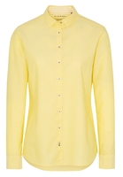 ETERNA LANGARM BLUSE MODERN CLASSIC UPCYCLING SHIRT OXFORD ZARTGELB