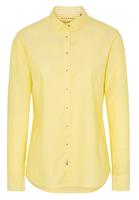 ETERNA LANGARM BLUSE MODERN CLASSIC UPCYCLING SHIRT OXFORD ZARTGELB