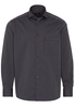 ETERNA LANGARM HEMD COMFORT FIT ANTHRAZIT GESTREIFT