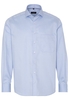ETERNA LANGARM HEMD COMFORT FIT HELLBLAU STRUKTURIERT