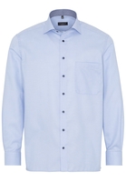 ETERNA LANGARM HEMD COMFORT FIT HELLBLAU STRUKTURIERT