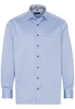 ETERNA LANGARM HEMD COMFORT FIT HELLBLAU STRUKTURIERT