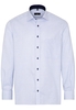 ETERNA LANGARM HEMD COMFORT FIT HELLBLAU STRUKTURIERT