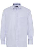 ETERNA LANGARM HEMD COMFORT FIT HELLBLAU STRUKTURIERT
