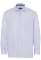 ETERNA LANGARM HEMD COMFORT FIT HELLBLAU STRUKTURIERT