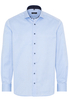 ETERNA LANGARM HEMD COMFORT FIT COVER SHIRT TWILL HELLBLAU UNIFARBEN