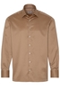 ETERNA LANGARM HEMD COMFORT FIT GENTLE SHIRT TWILL BEIGE UNIFARBEN