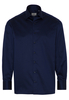ETERNA LANGARM HEMD COMFORT FIT GENTLE SHIRT TWILL BLAU UNIFARBEN