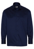 ETERNA LANGARM HEMD COMFORT FIT GENTLE SHIRT TWILL BLAU UNIFARBEN