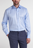 ETERNA LANGARM HEMD COMFORT FIT GENTLE SHIRT TWILL HELLBLAU UNIFARBEN